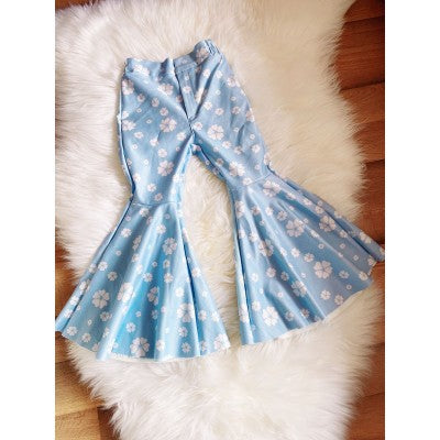 Wholesale Children's Ripped Denim Bell Bottoms